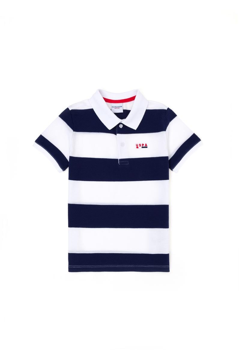 Erkek Çocuk Lacivert Polo Yaka Tişört