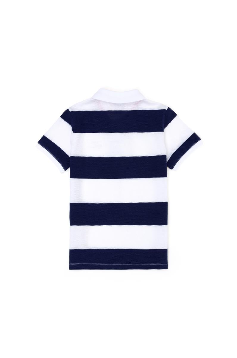 Erkek Çocuk Lacivert Polo Yaka Tişört