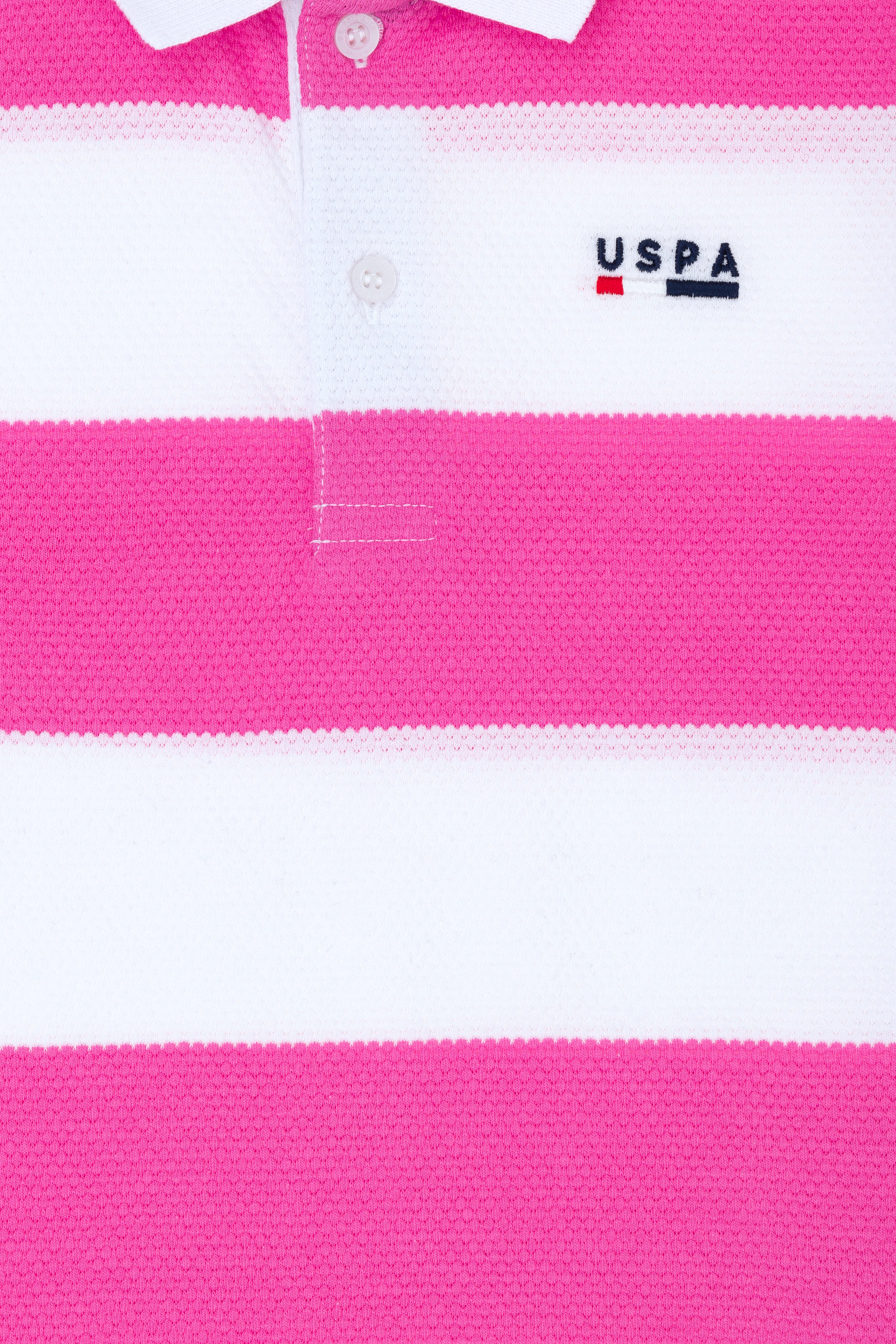 Erkek Çocuk Pembe Polo Yaka Tişört