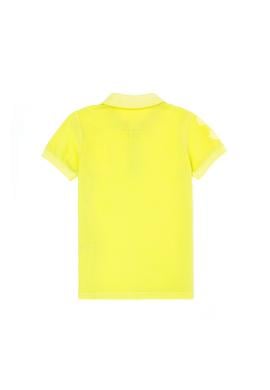 Erkek Çocuk Neon Sarı Polo Yaka Tişört - 50263477091