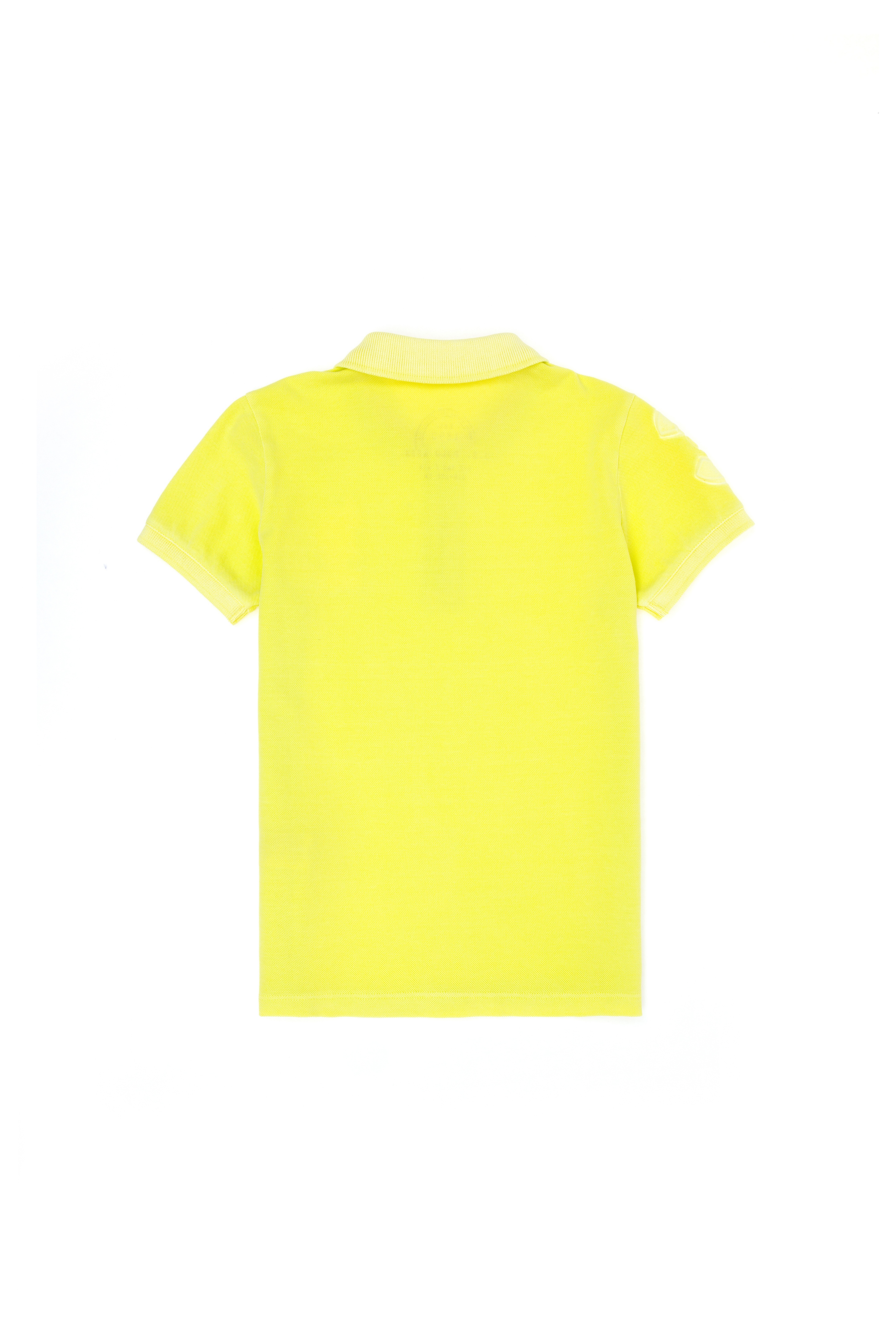 Erkek Çocuk Neon Sarı Polo Yaka Tişört - Image 2