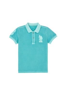 Erkek Çocuk Mint Yeşili Polo Yaka Tişört - 50263477102