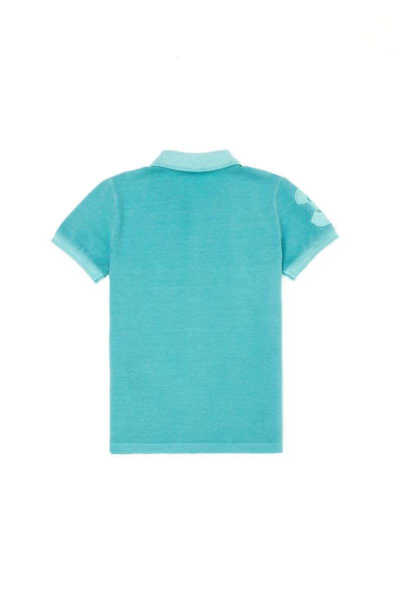 Erkek Çocuk Mint Yeşili Polo Yaka Tişört