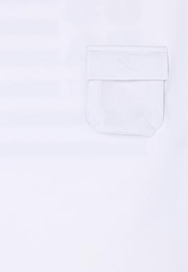 Erkek Çocuk Beyaz Bisiklet Yaka Oversize Tişört - 50263550011