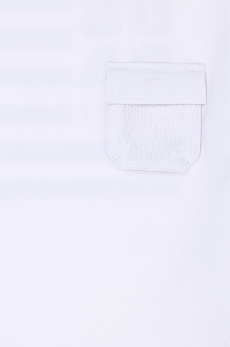 Erkek Çocuk Beyaz Bisiklet Yaka Oversize Tişört