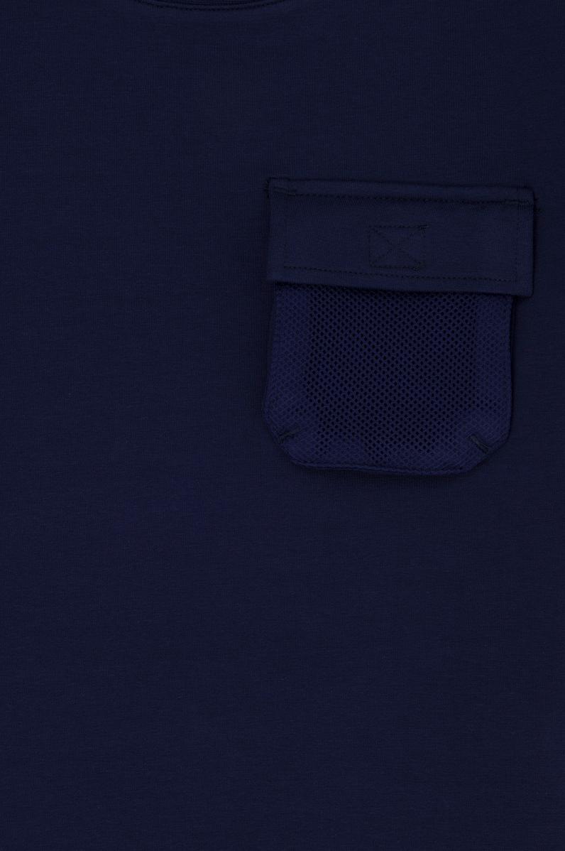 Erkek Çocuk Lacivert Bisiklet Yaka Oversize Tişört