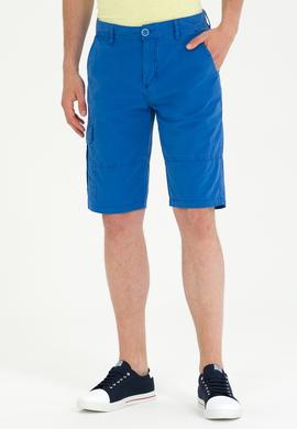 Erkek Saks Dokuma Şort - 50263843007