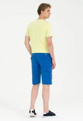 Erkek Saks Dokuma Şort - 50263843007