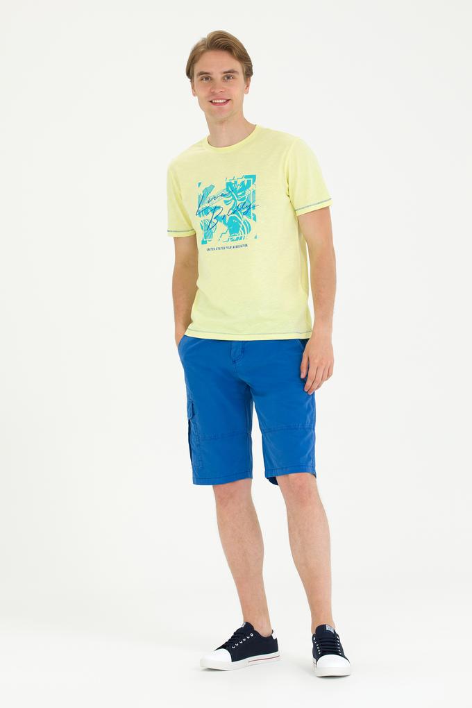 Erkek Saks Dokuma Şort