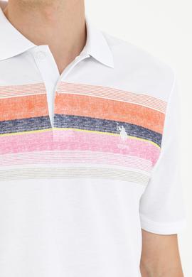 Erkek Kiremit Polo Yaka Tişört - 50266757021