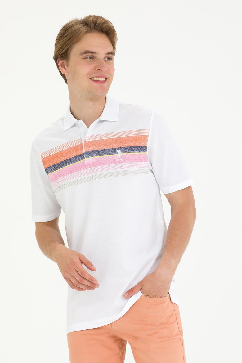 Erkek Kiremit Polo Yaka Tişört - 50266757021