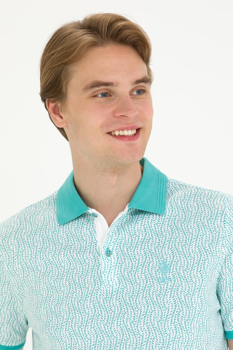 Erkek Mint Polo Yaka Tişört - 50263417035