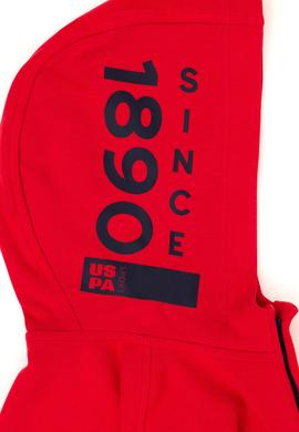 Çocuk Kırmızı Kapüşonlu Sweatshirt - 50263563027