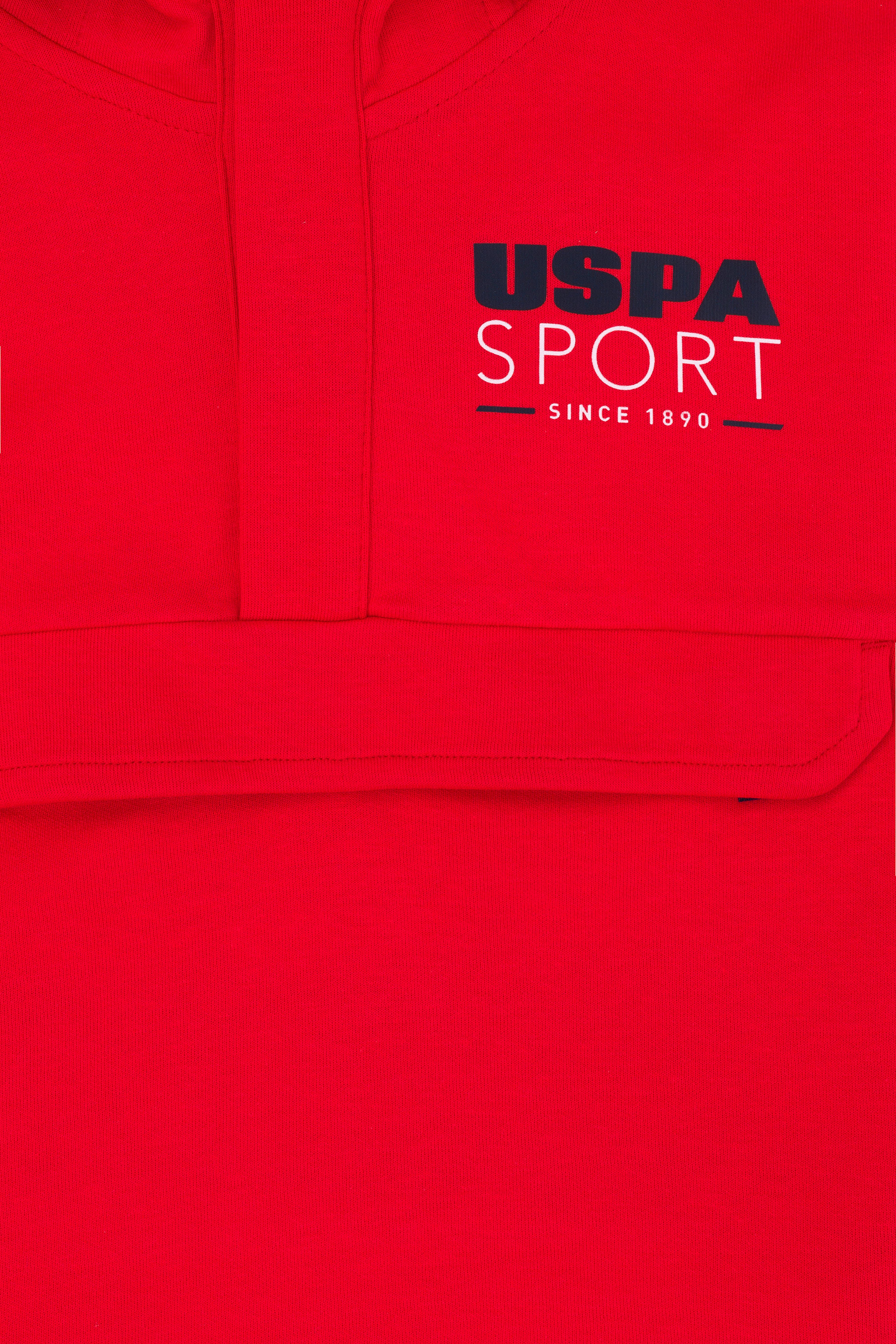 Çocuk Kırmızı Kapüşonlu Sweatshirt - Image 3