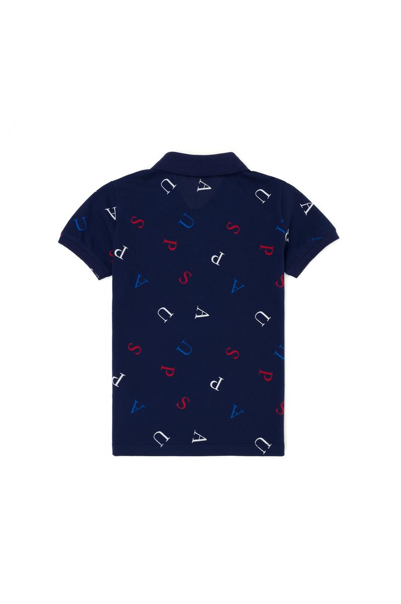 Erkek Çocuk Lacivert Polo Yaka Tişört