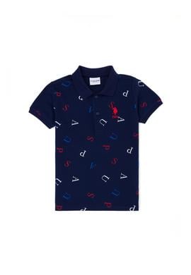 Erkek Çocuk Lacivert Polo Yaka Tişört - 50266074002