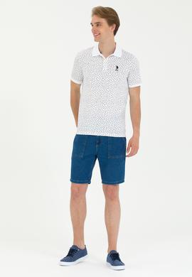 Erkek Lacivert Polo Yaka Tişört - 50263277007