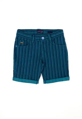 Erkek Çocuk Mavi Jean Şort - 50264444011