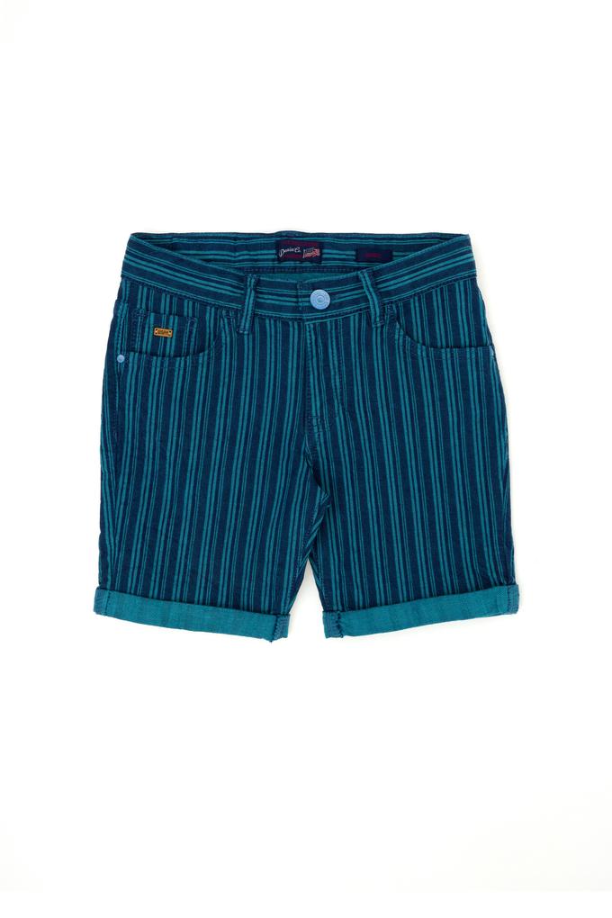 Erkek Çocuk Mavi Jean Şort