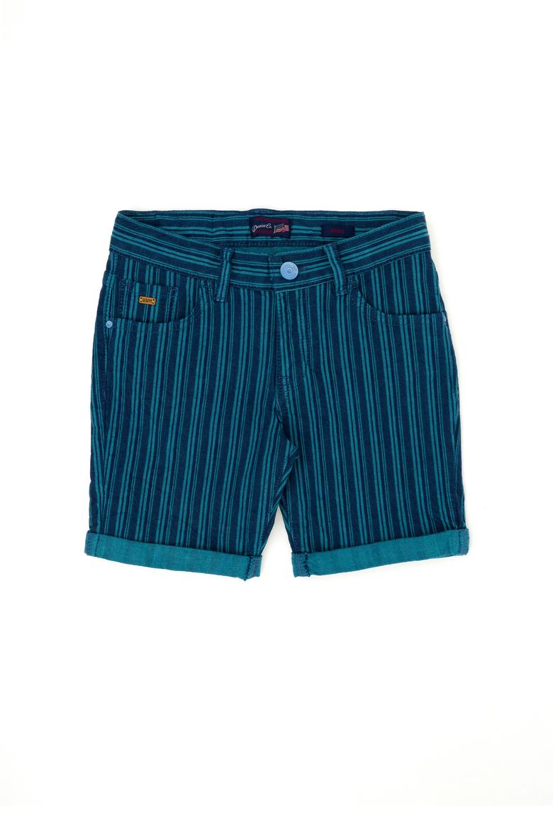 Erkek Çocuk Mavi Jean Şort