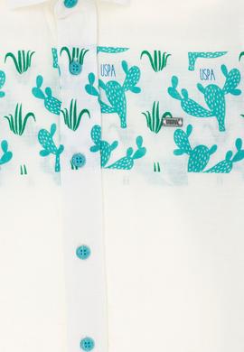 Erkek Çocuk Mint Uzun Kollu Gömlek - 50264502021