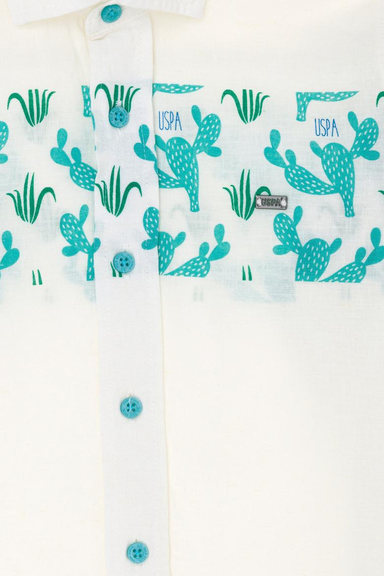 Erkek Çocuk Mint Uzun Kollu Gömlek - 50264502021