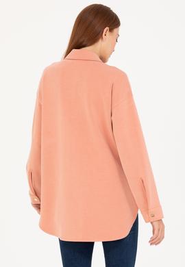 Kadın Pudra Örme Gömlek - 50267519007