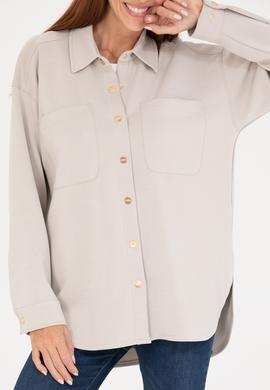 Kadın Taş Örme Gömlek - 50267519009