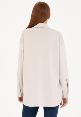 Kadın Taş Örme Gömlek - 50267519009