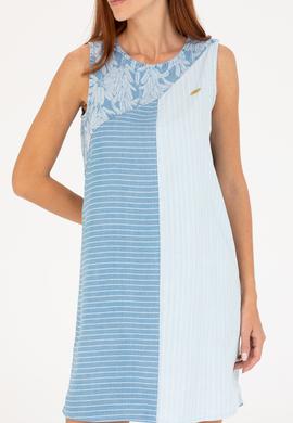 Kadın Açık Mavi Jean Elbise - 50263054001