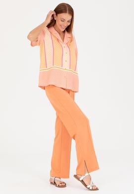 Kadın Kiremit Örme Pantolon - 50264710013