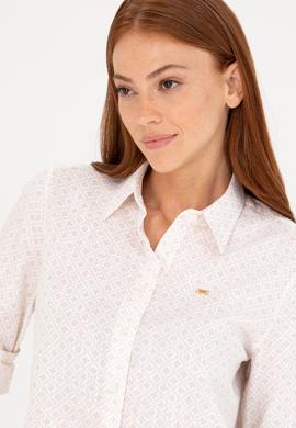 Kadın Camel Uzun Kollu Gömlek - 50264292003