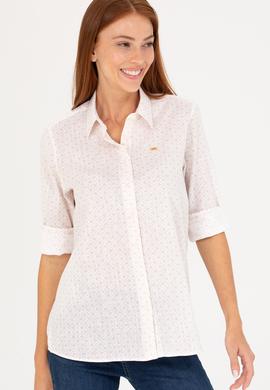 Kadın Camel Uzun Kollu Gömlek - 50264292003