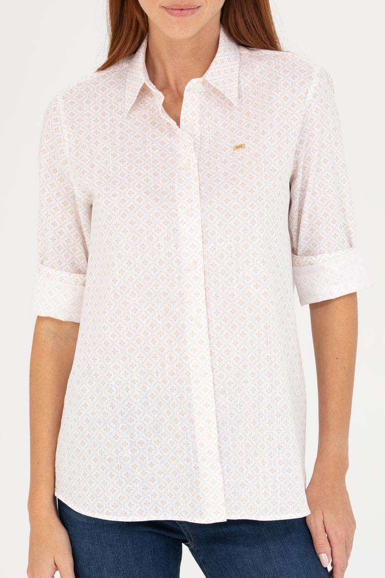 Kadın Camel Uzun Kollu Gömlek - 50264292003