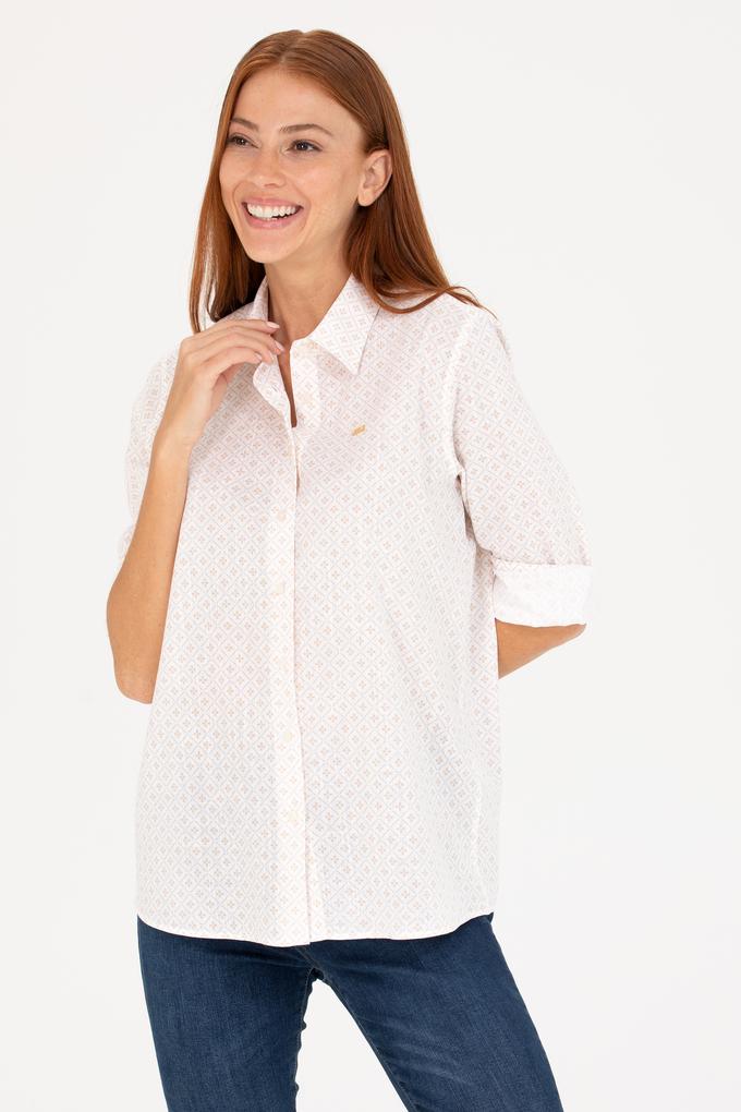 Kadın Camel Uzun Kollu Gömlek