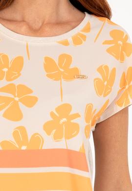 Kadın Taş Bisiklet Yaka Tişört - 50265947020