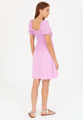 Kadın Manolya Mini Boy Dokuma Elbise - 50262578002