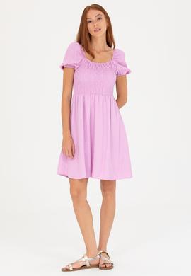 Kadın Manolya Mini Boy Dokuma Elbise - 50262578002