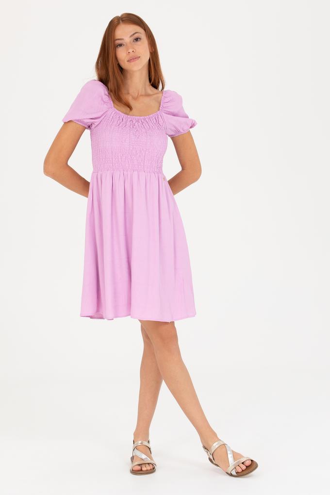 Kadın Manolya Mini Boy Dokuma Elbise