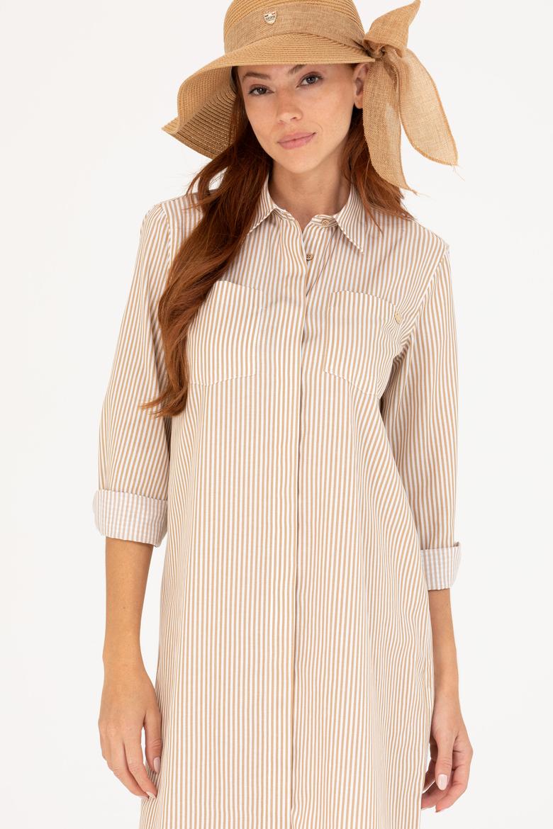 Kadın Camel Dokuma Elbise - 50266890018