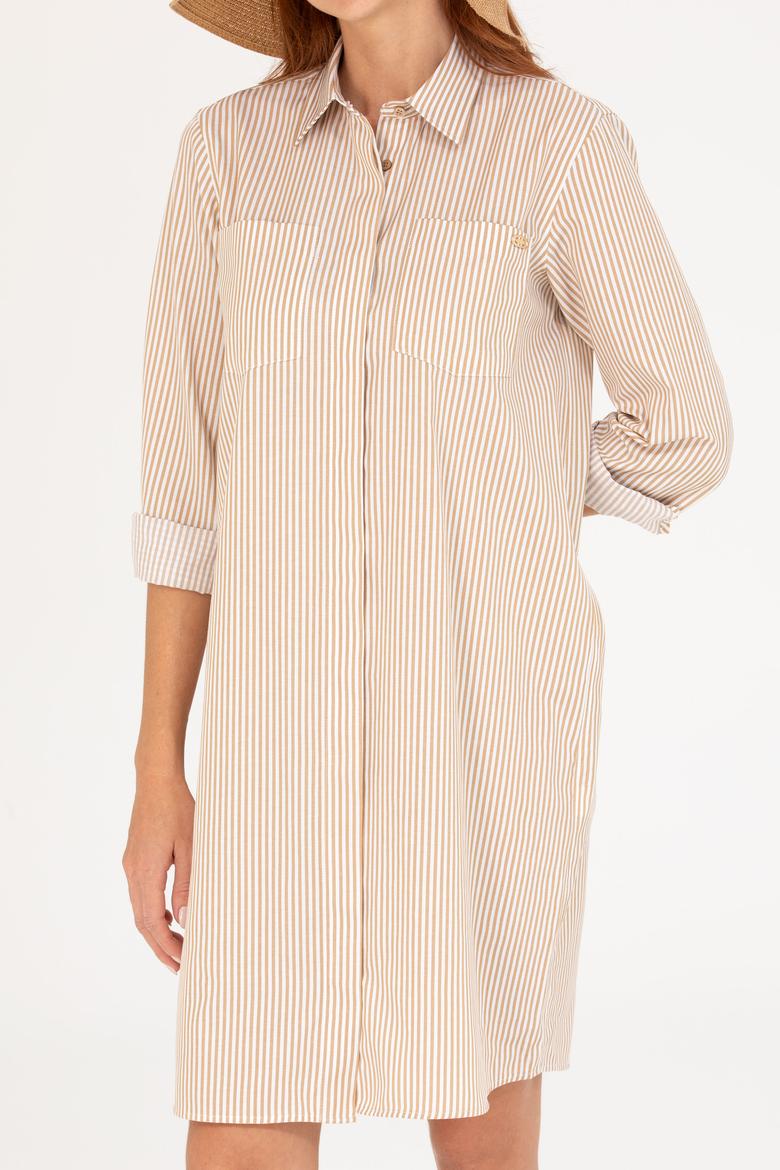 Kadın Camel Dokuma Elbise - 50266890018