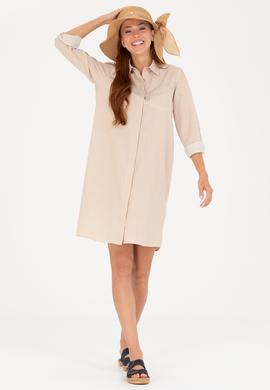 Kadın Camel Dokuma Elbise - 50266890018