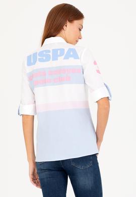 Kadın Açık Mavi Uzun Kollu Gömlek - 50264057012