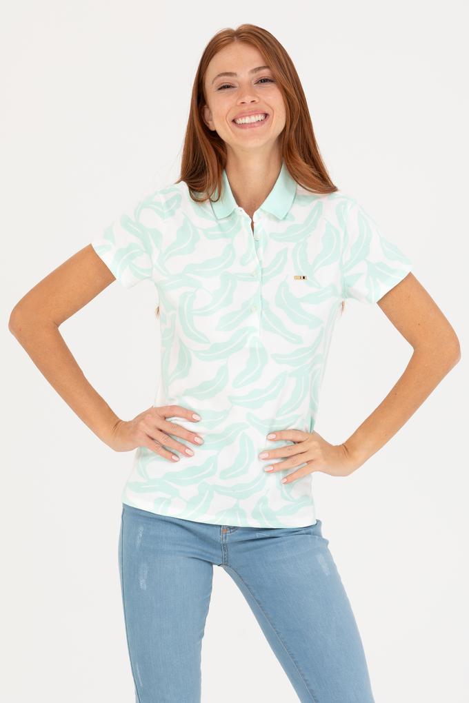 Kadın Su Yeşili Tişört