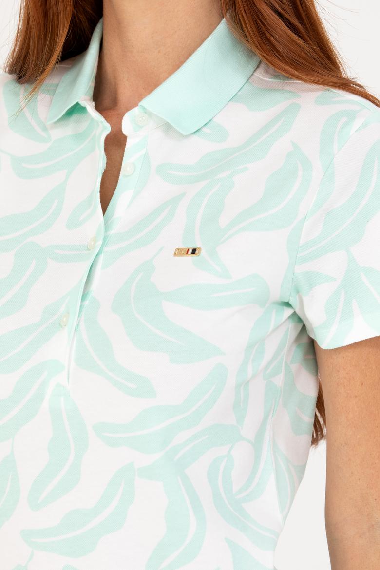 Kadın Su Yeşili Tişört - 50262956036