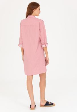 Kadın Kırmızı Dokuma Elbise - 50266890027