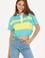 Kadın Mint Polo Yaka Tişört