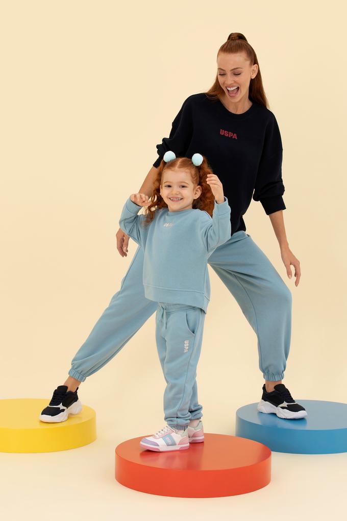 Çocuk Mavi Eşofman Altı