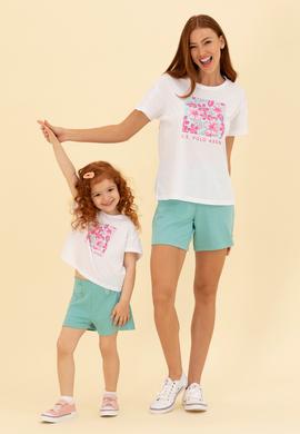 Çocuk Mint Örme Şort - 50265398005