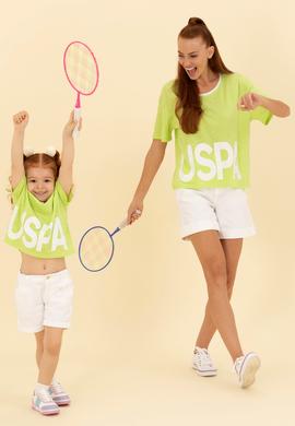 Kız Çocuk Beyaz Dokuma Şort - 50268087019